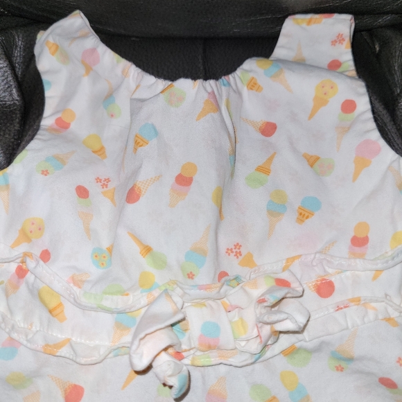 🍦 Vintage Gymboree Sweet Shop Ice Cream Print Toddler Dress - Picture 3 of 6